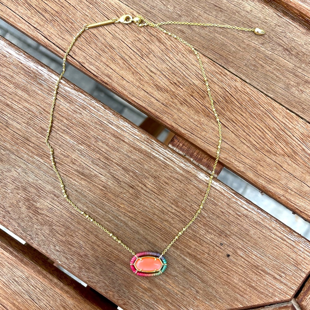 Elisa Threaded Pendant Necklace KENDRA SCOTT